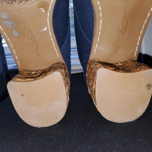 Lucky Brand Hale lace up booties 8.5 - Picture 11 of 14